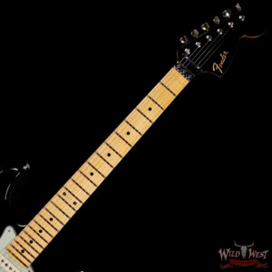 Fender Custom Shop Wild West Lightning Stratocaster Floyd Rose HSS Maple Neck Matching Color Large Headstock 22 Frets NOS Black 8.25 lbs - Image 4