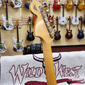 Fender Custom Shop Wild West Lightning Stratocaster Floyd Rose HSS Maple Neck Matching Color Large Headstock 22 Frets NOS Black 8.25 lbs - Image 10