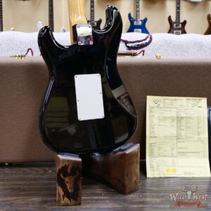 Fender Custom Shop Wild West Lightning Stratocaster Floyd Rose HSS Maple Neck Matching Color Large Headstock 22 Frets NOS Black 8.25 lbs - Image 11