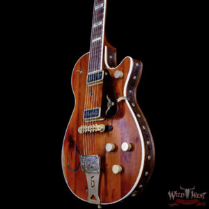 Gretsch USA Custom Shop Gonzalo Madrigal Masterbuilt G6130-55 Roundup Reclaim Pine Relic 6.85 lbs - Image 2
