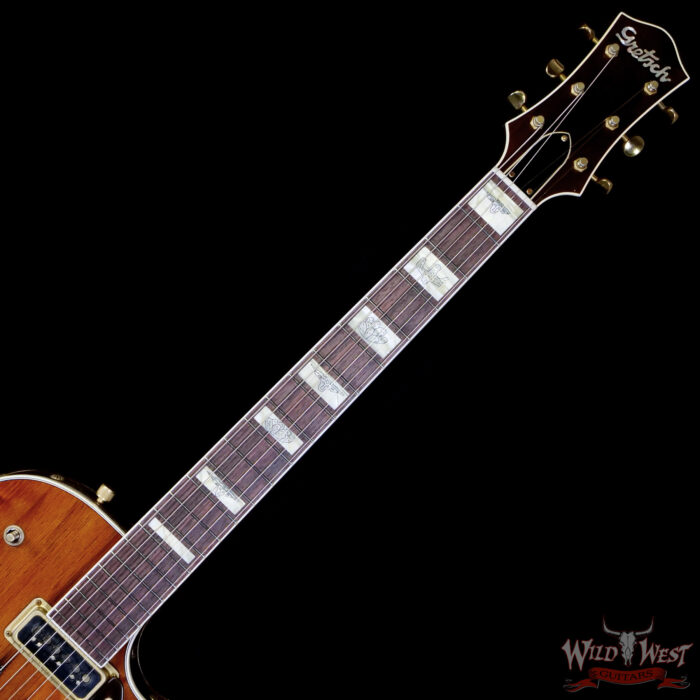 Gretsch USA Custom Shop Gonzalo Madrigal Masterbuilt G6130-55 Roundup Reclaim Pine Relic 6.85 lbs - Image 4