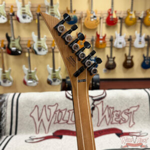 Jackson American Series Virtuoso Floyd Rose HH Ebony Fingerboard Rocket Red 8.10 lbs - Image 9