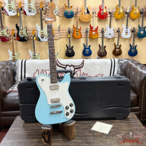 Fender Kingfish Delta Day Telecaster Deluxe Rosewood Fingerboard Daphne Blue 8.30 lbs - Image 3