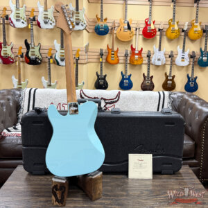 Fender Kingfish Delta Day Telecaster Deluxe Rosewood Fingerboard Daphne Blue 8.30 lbs - Image 6