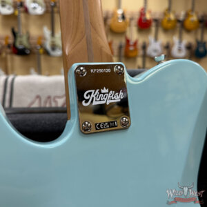Fender Kingfish Delta Day Telecaster Deluxe Rosewood Fingerboard Daphne Blue 8.30 lbs - Image 8