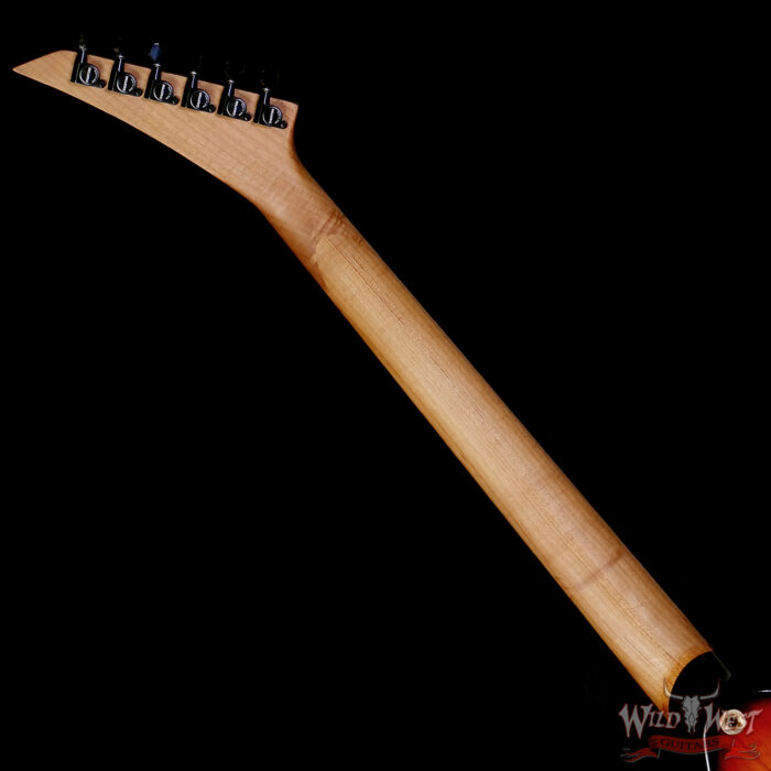 Jackson Custom Shop Kelly Flame Maple Top Ash Body Roasted Maple Neck and Fingerboard TOM Birdge 3-Tone Sunburst 8.20 lbs - Image 6