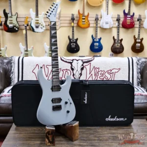 Jackson American Series Soloist SL2 DX HT Hardtail Ebony Fingerboard Satin Porsche Gray 7.55 lbs - Image 5