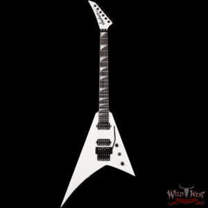 Jackson American Series Rhoads RR24 FR Floyd Rose Ebony Fingerboard Snow White 7.75 lbs - Image 3