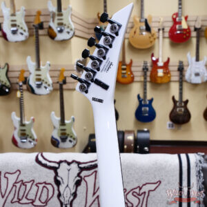 Jackson American Series Rhoads RR24 FR Floyd Rose Ebony Fingerboard Snow White 7.75 lbs - Image 9