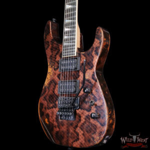 Jackson USA Custom Shop DK-2H FR Dinky Floyd Rose Relic Roasted Rattler 7.75 lbs - Image 2