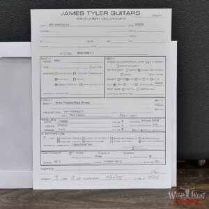 James Tyler USA Studio Elite HD Standard '64 Neck Heavy Thrashed (Aged) Black Shmear 7.00 lbs - Image 14