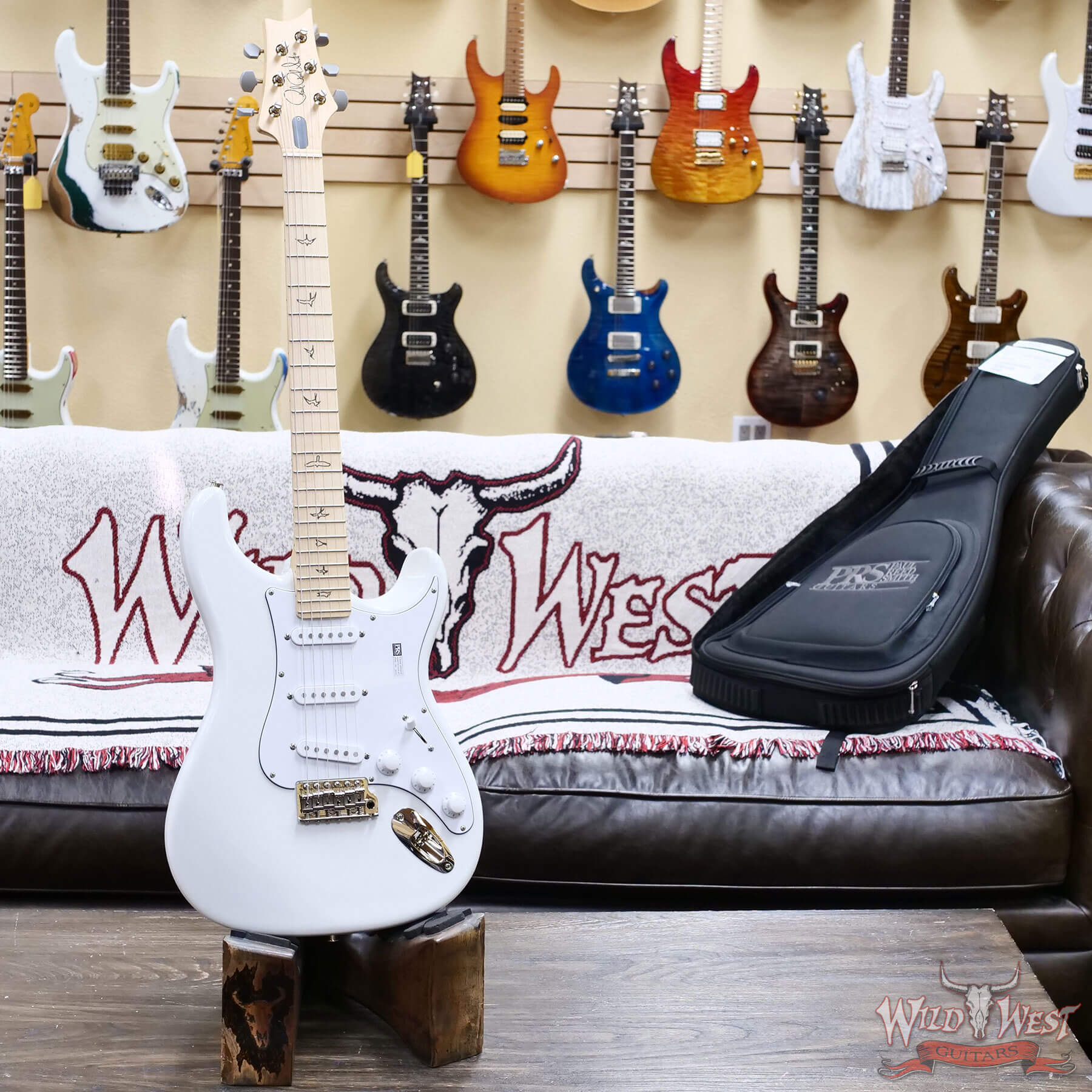 PRS-0412348-D1 2025 Paul Reed Smith PRS John Mayer Signature Model Silver Sky Maple Fingerboard Frost White 7.10 lbs - Image 3