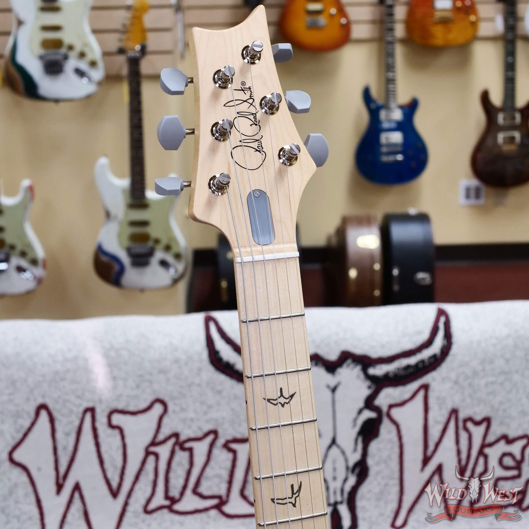 PRS-0412348-D2 2025 Paul Reed Smith PRS John Mayer Signature Model Silver Sky Maple Fingerboard Frost White 7.10 lbs - Image 4