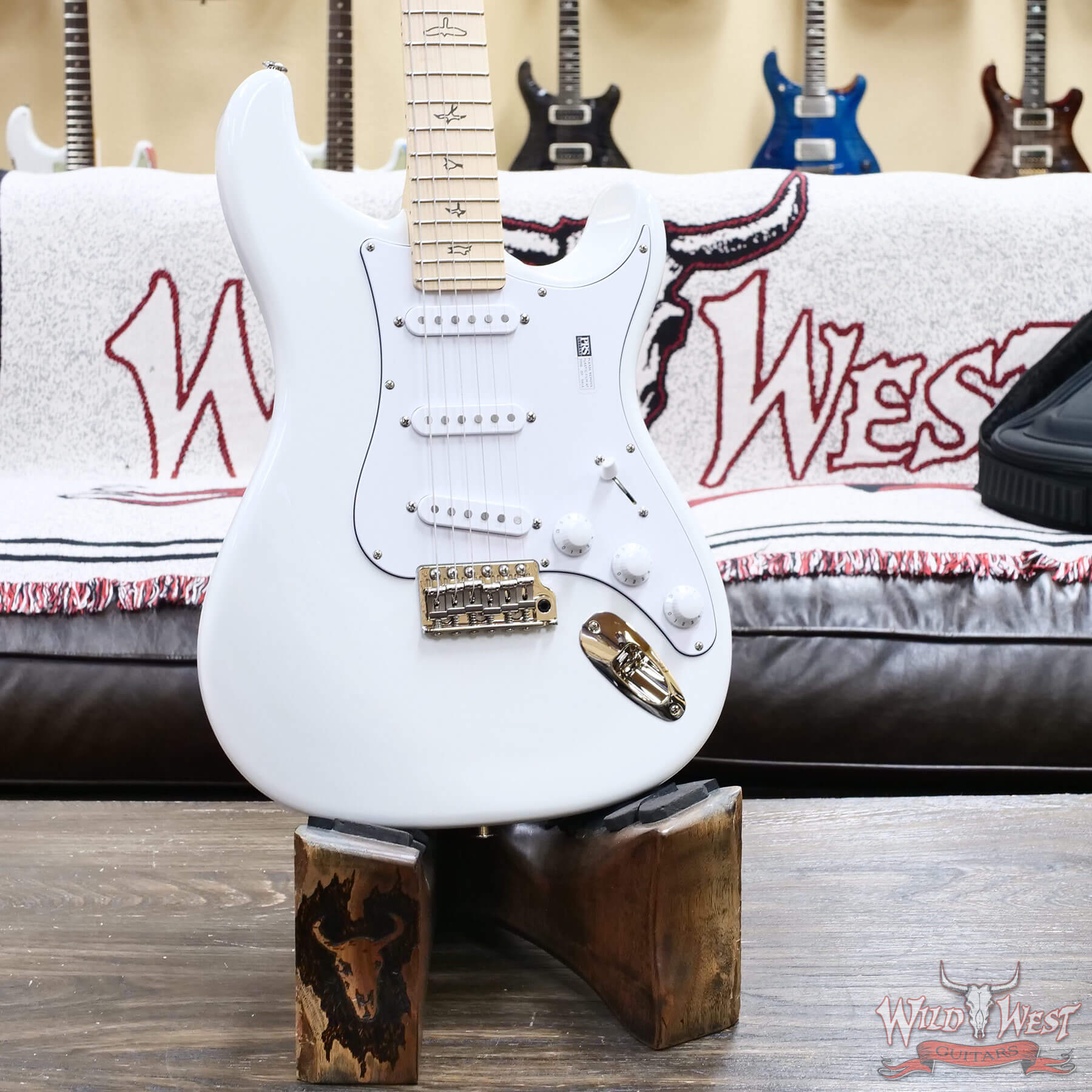 PRS-0412348-D3 2025 Paul Reed Smith PRS John Mayer Signature Model Silver Sky Maple Fingerboard Frost White 7.10 lbs - Image 5