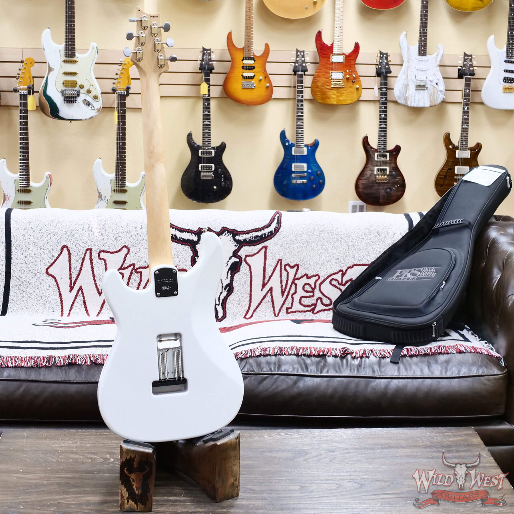 PRS-0412348-D4 2025 Paul Reed Smith PRS John Mayer Signature Model Silver Sky Maple Fingerboard Frost White 7.10 lbs - Image 6