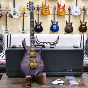 2025 Paul Reed Smith PRS Core Herman Li Signature Chleo Limited Edition Charcoal Purple Burst 6.90 lbs - Image 6