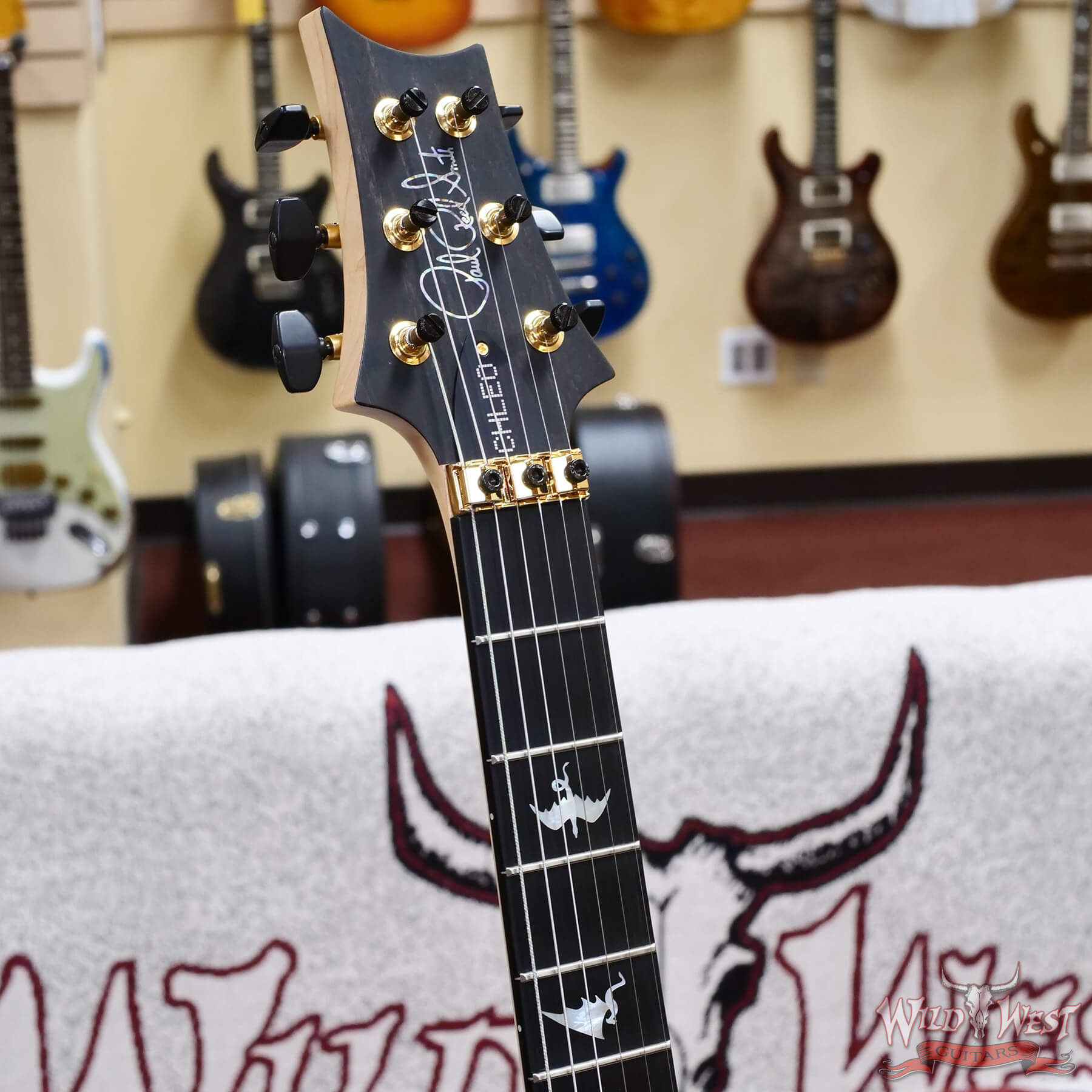 PRS-0416232-D2 2025 Paul Reed Smith PRS Core Herman Li Signature Chleo Limited Edition Charcoal Purple Burst 6.90 lbs - Image 7