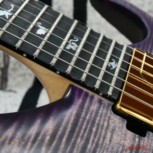 2025 Paul Reed Smith PRS Core Herman Li Signature Chleo Limited Edition Charcoal Purple Burst 6.90 lbs - Image 9