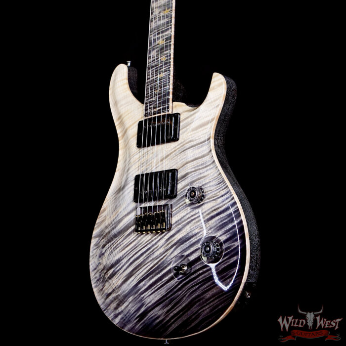 PRS Private Stock # 11310 Custom 24 Hardtail Flame Maple Top & Fingerboard Frostbite Crossfade with Doghair Back 7.80 lbs - Image 2