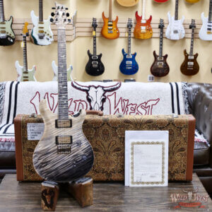 PRS Private Stock # 11310 Custom 24 Hardtail Flame Maple Top & Fingerboard Frostbite Crossfade with Doghair Back 7.80 lbs - Image 6