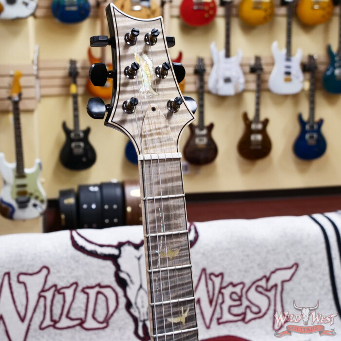 PRS Private Stock # 11310 Custom 24 Hardtail Flame Maple Top & Fingerboard Frostbite Crossfade with Doghair Back 7.80 lbs - Image 7