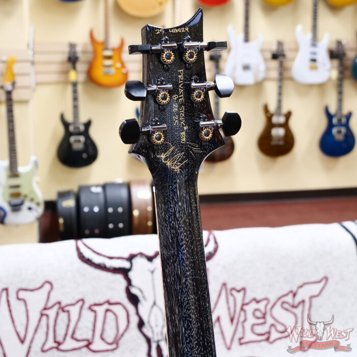 PRS Private Stock # 11310 Custom 24 Hardtail Flame Maple Top & Fingerboard Frostbite Crossfade with Doghair Back 7.80 lbs - Image 11