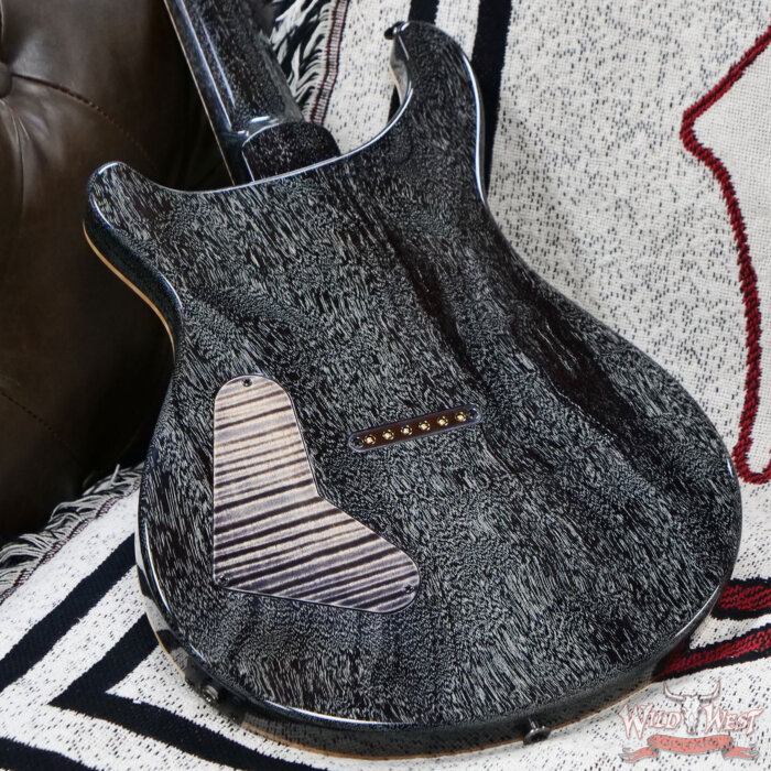 PRS Private Stock # 11310 Custom 24 Hardtail Flame Maple Top & Fingerboard Frostbite Crossfade with Doghair Back 7.80 lbs - Image 12