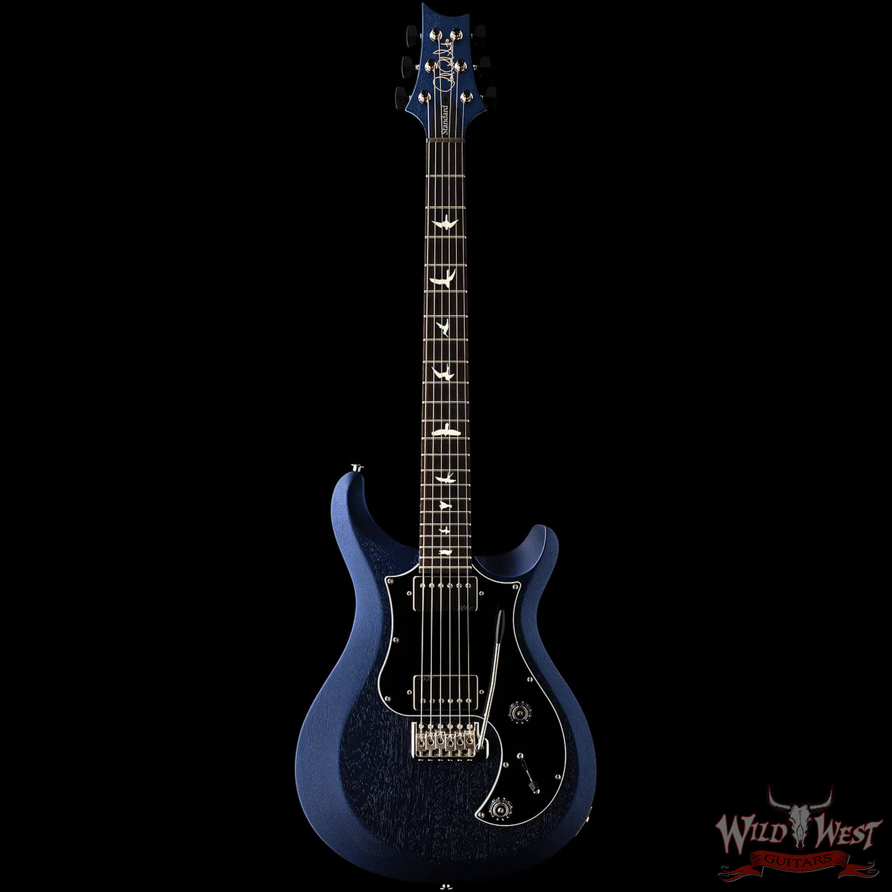 PRS-S2083294-C1 2025 Paul Reed Smith PRS S2 Series S2 Standard 22 Satin Metallic Midnight 6.85 lbs - Image 2