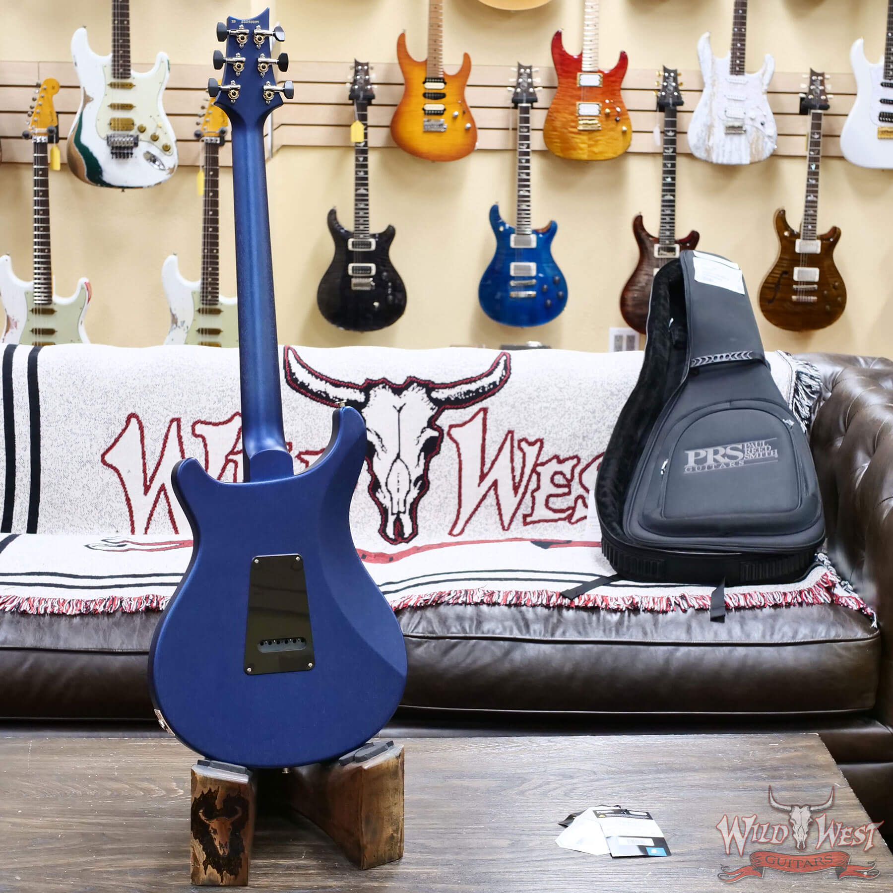 PRS-S2083294-D4 2025 Paul Reed Smith PRS S2 Series S2 Standard 22 Satin Metallic Midnight 6.85 lbs - Image 6