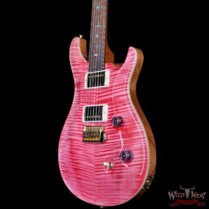 2025 Paul Reed Smith PRS Wood Library 10 Top Custom 24 Brazilian Rosewood Bonnie Pink with Natural Back 7.60 lbs - Image 2