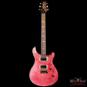 2025 Paul Reed Smith PRS Wood Library 10 Top Custom 24 Brazilian Rosewood Bonnie Pink with Natural Back 7.60 lbs - Image 3