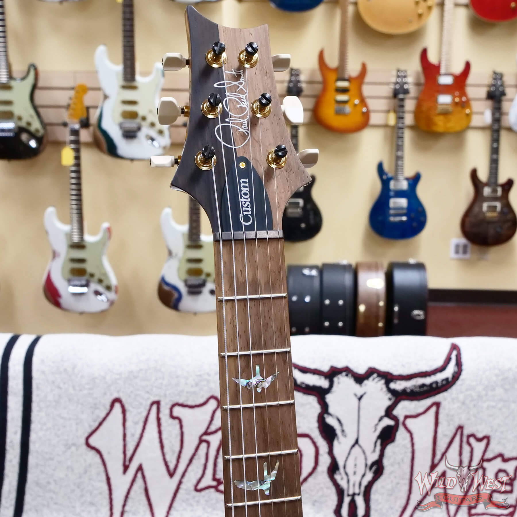 PRS-WL-0416228-D2 2025 Paul Reed Smith PRS Wood Library 10 Top Custom 24 Brazilian Rosewood Bonnie Pink with Natural Back 7.60 lbs - Image 7