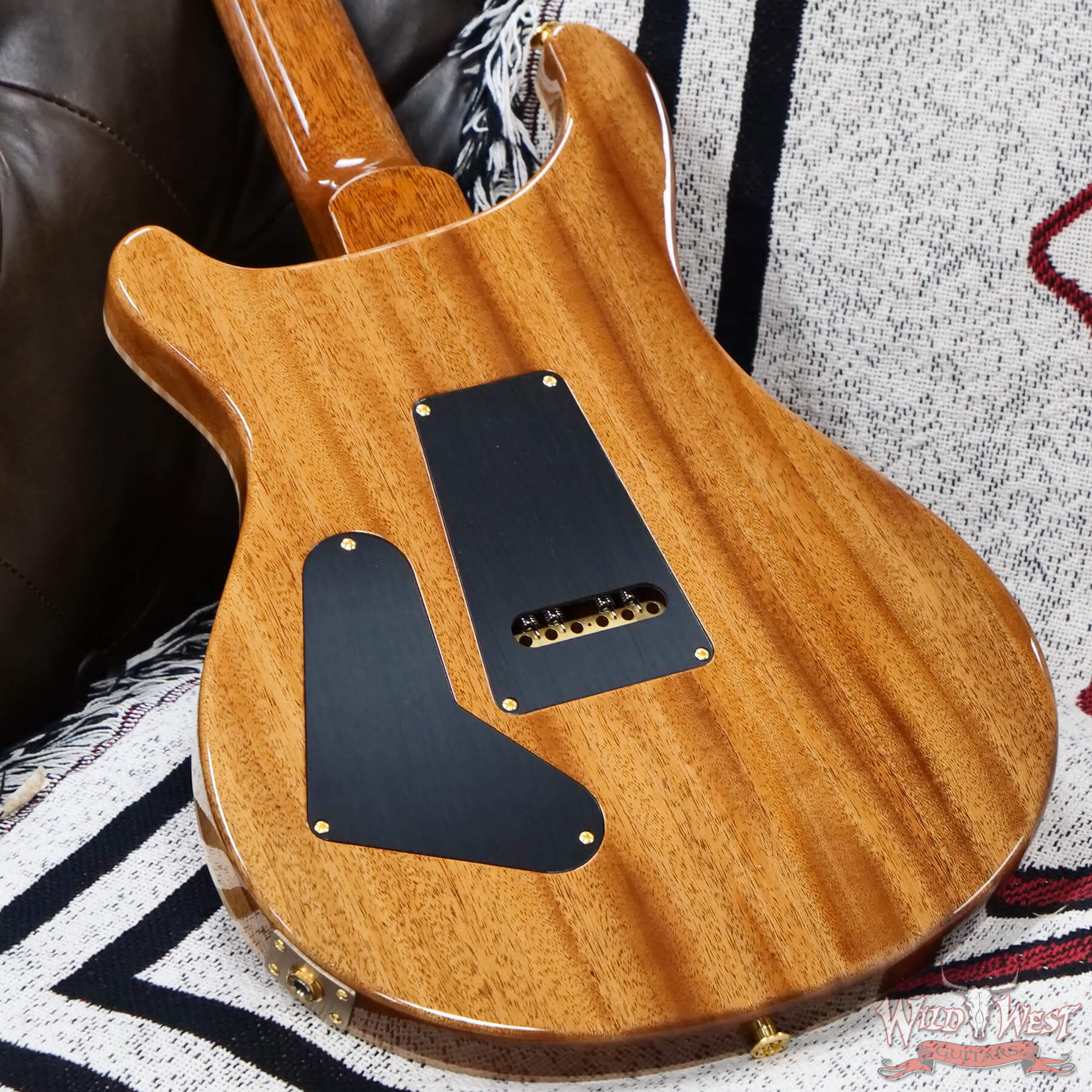 PRS-WL-0416228-D7 2025 Paul Reed Smith PRS Wood Library 10 Top Custom 24 Brazilian Rosewood Bonnie Pink with Natural Back 7.60 lbs - Image 12