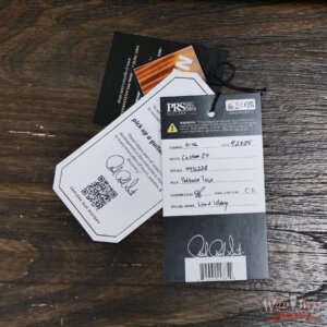 2025 Paul Reed Smith PRS Wood Library 10 Top Custom 24 Brazilian Rosewood Bonnie Pink with Natural Back 7.60 lbs - Image 13