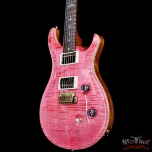 2025 Paul Reed Smith PRS Wood Library 10 Top Custom 24 Brazilian Rosewood Bonnie Pink with Natural Back 7.85 lbs - Image 2