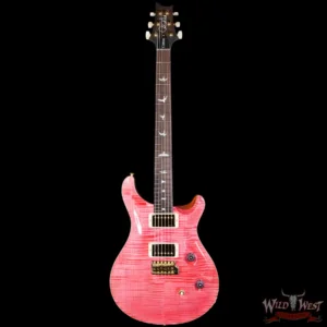 2025 Paul Reed Smith PRS Wood Library 10 Top Custom 24 Brazilian Rosewood Bonnie Pink with Natural Back 7.85 lbs - Image 3