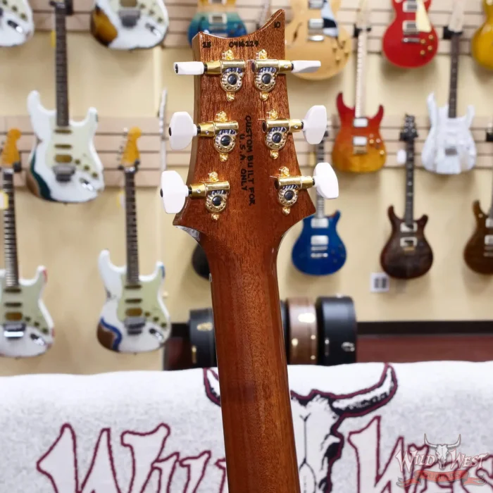 2025 Paul Reed Smith PRS Wood Library 10 Top Custom 24 Brazilian Rosewood Bonnie Pink with Natural Back 7.85 lbs - Image 11