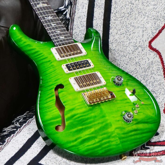 2023 Paul Reed Smith PRS Core Series 10 Top Special Semi-Hollow (Special 22) Eriza Verde Wrap Burst - Image 8