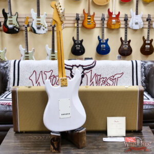 2025 Fender  Limited Edition American Vintage II 1957 Stratocaster Flame Maple Neck Custom Shop Pickups White Blonde 8.75 lbs - Image 9