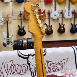 2025 Fender  Limited Edition American Vintage II 1957 Stratocaster Flame Maple Neck Custom Shop Pickups White Blonde 8.75 lbs - Image 10