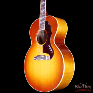 Gibson Custom Shop Rosanne Cash J-185 Heritage Cherry Sunburst 4.40 lbs - Image 2