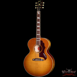 Gibson Custom Shop Rosanne Cash J-185 Heritage Cherry Sunburst 4.40 lbs - Image 2