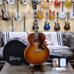 Gibson Custom Shop Rosanne Cash J-185 Heritage Cherry Sunburst 4.40 lbs - Image 5