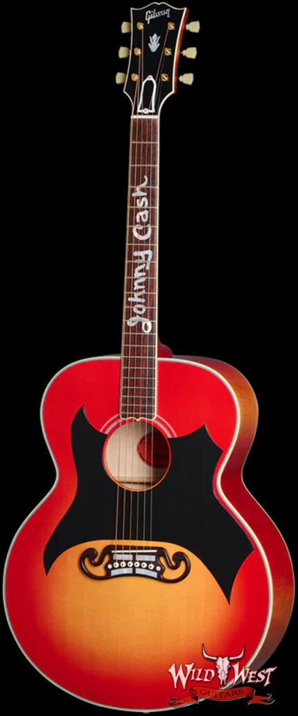 Gibson Custom Shop Johnny Cash SJ-200 Vintage Cherry Sunburst 4.70 lbs