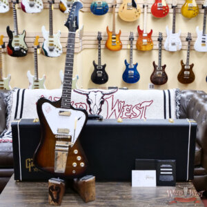 Gibson Custom Shop 1965 Non-Reverse Firebird V Reissue VOS Vintage Sunburst 7.85 lbs - Image 5