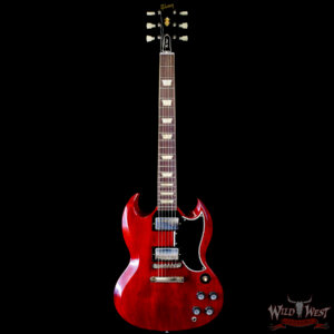 Gibson Custom Shop 1961 Les Paul SG Standard Reissue Stop Bar VOS Cherry Red 7.10 lbs - Image 3