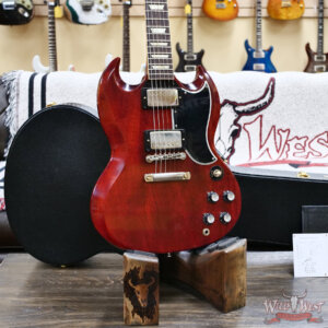 Gibson Custom Shop 1961 Les Paul SG Standard Reissue Stop Bar VOS Cherry Red 7.10 lbs - Image 7