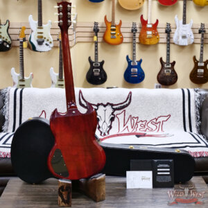 Gibson Custom Shop 1961 Les Paul SG Standard Reissue Stop Bar VOS Cherry Red 7.10 lbs - Image 8