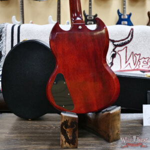 Gibson Custom Shop 1961 Les Paul SG Standard Reissue Stop Bar VOS Cherry Red 7.10 lbs - Image 10