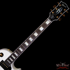 Gibson Custom Shop Les Paul Custom Ebony Fingerboard Gloss Alpine White 9.55 lbs - Image 4